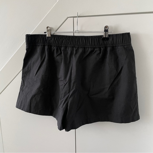 Almina Concept -- Black Boxer Cotton Shorts - Picture 3 of 5